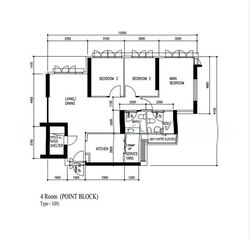 Blk 113C Mcnair Towers (Kallang/Whampoa), HDB 4 Rooms #571016081